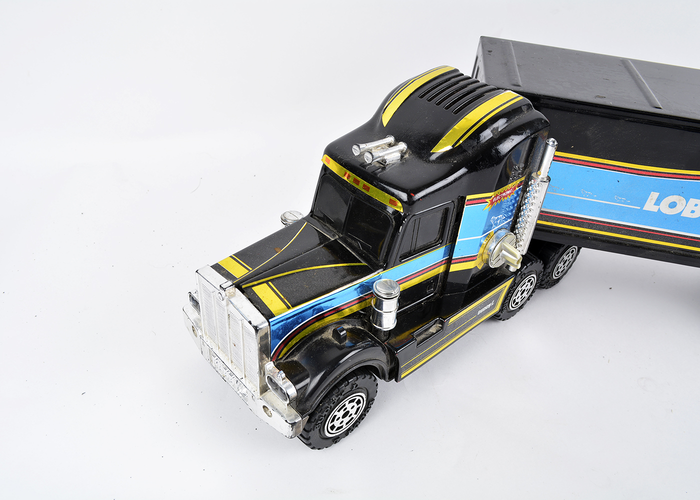 Buddy L Lobo Sound Express Electronic Toy Transfer Semi Truck