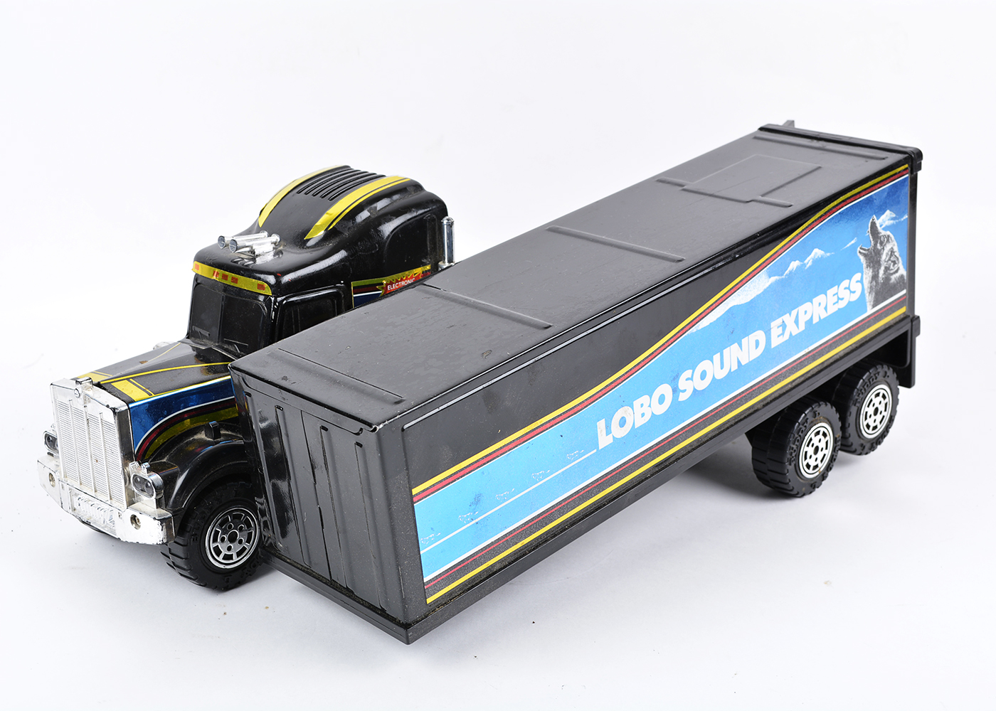 Buddy L Lobo Sound Express Electronic Toy Transfer Semi Truck