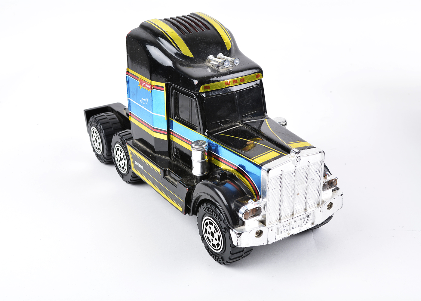 Buddy L Lobo Sound Express Electronic Toy Transfer Semi Truck