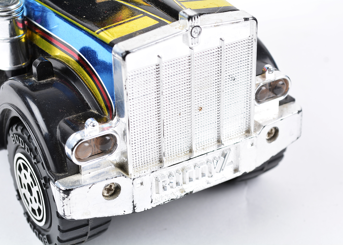 Buddy L Lobo Sound Express Electronic Toy Transfer Semi Truck