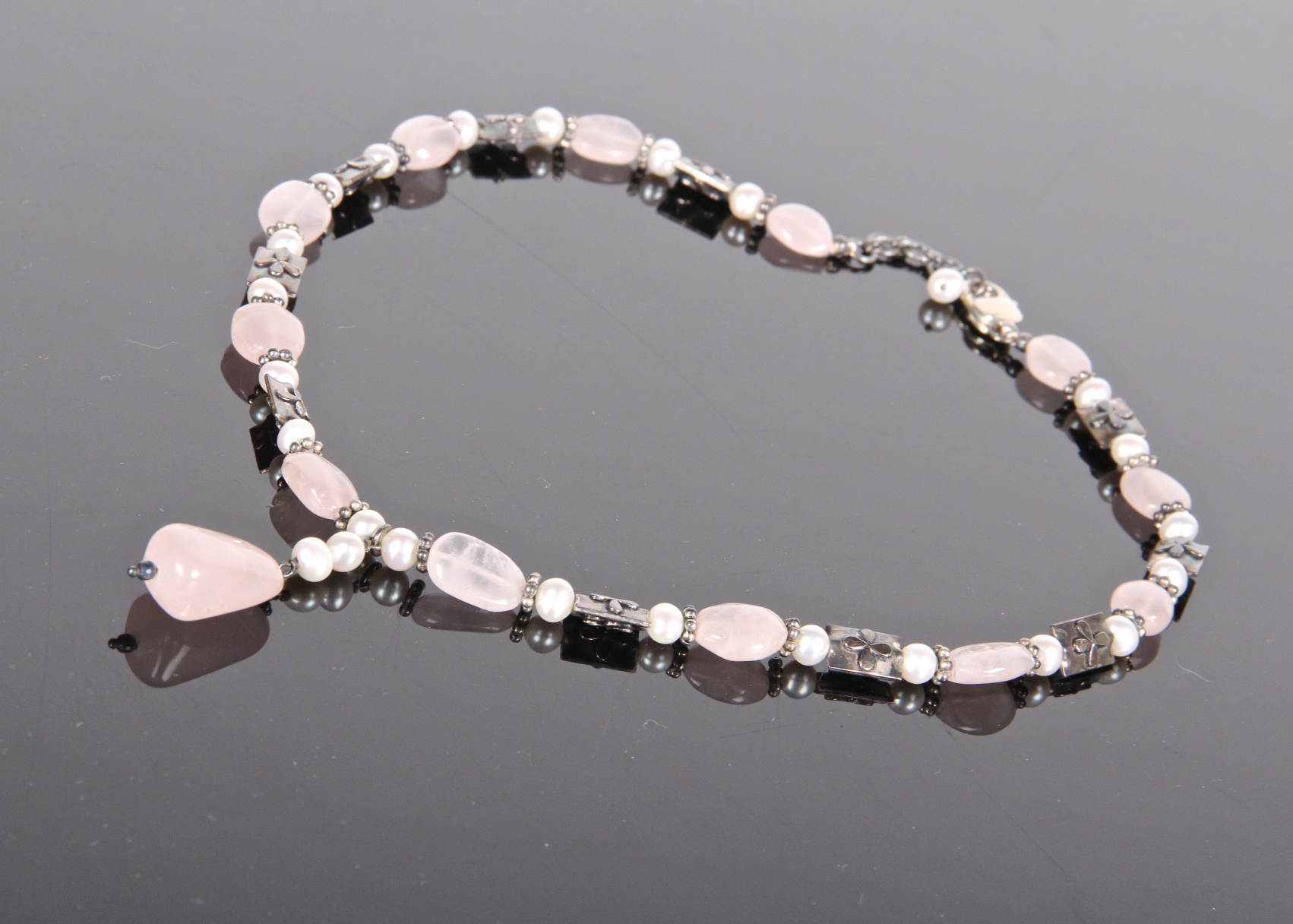 Sterling Silver Gemstone Necklace