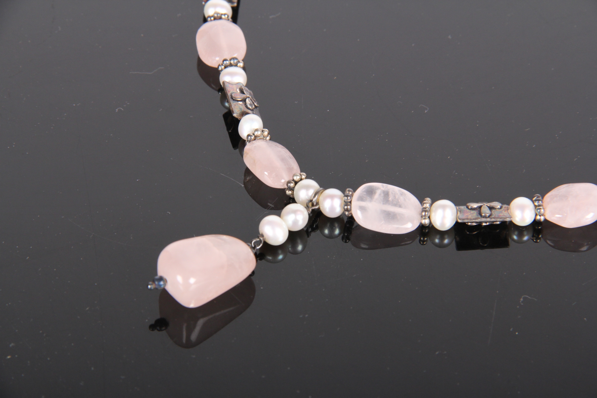 Sterling Silver Gemstone Necklace