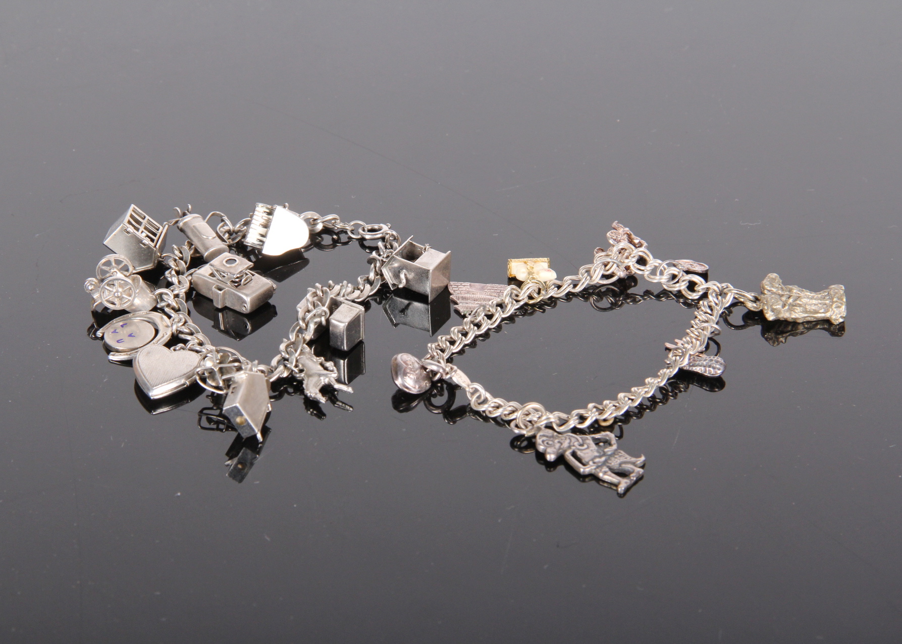 Sterling Silver Charm Bracelets
