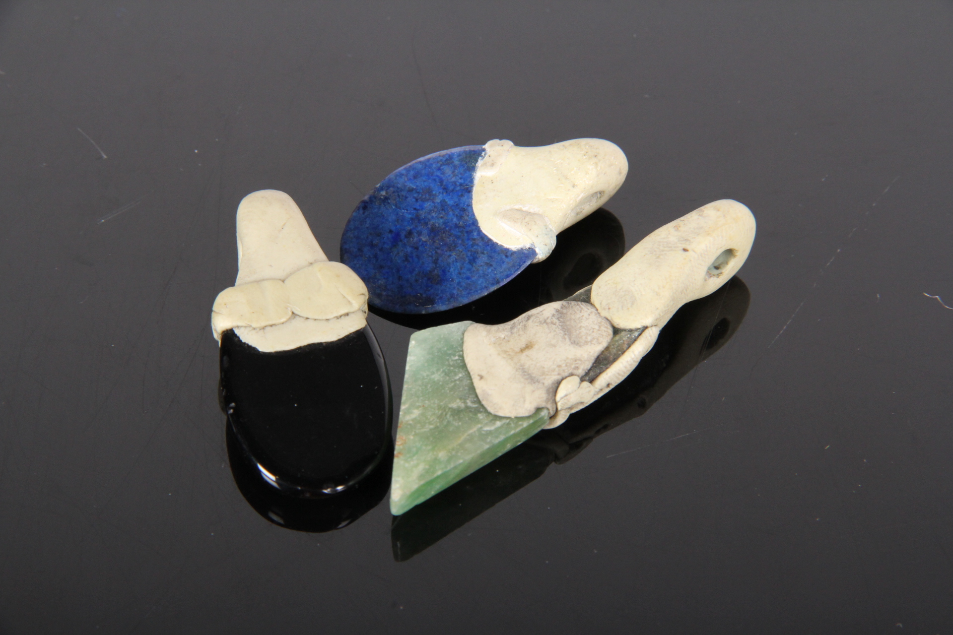 Precious Stone Arts and Crafts Pendants