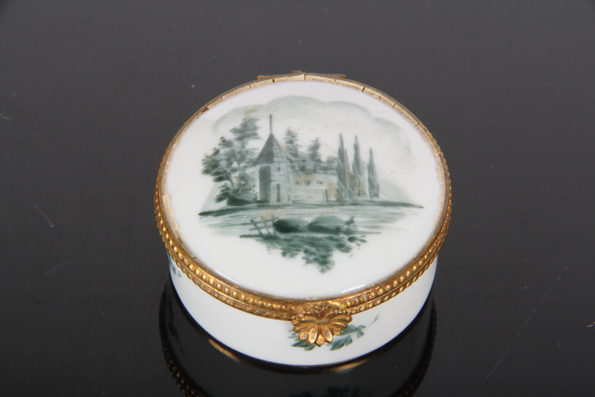 Limoges Hand Painted Trinket Box