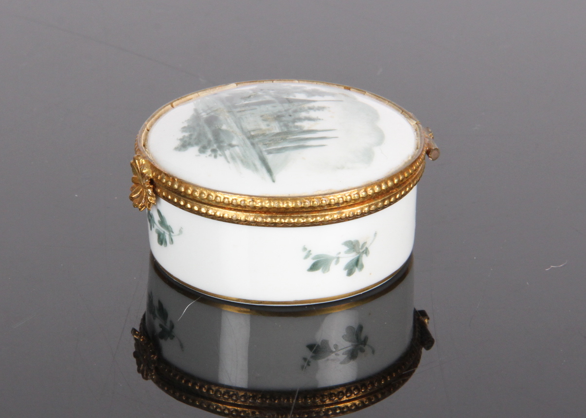 Limoges Hand Painted Trinket Box