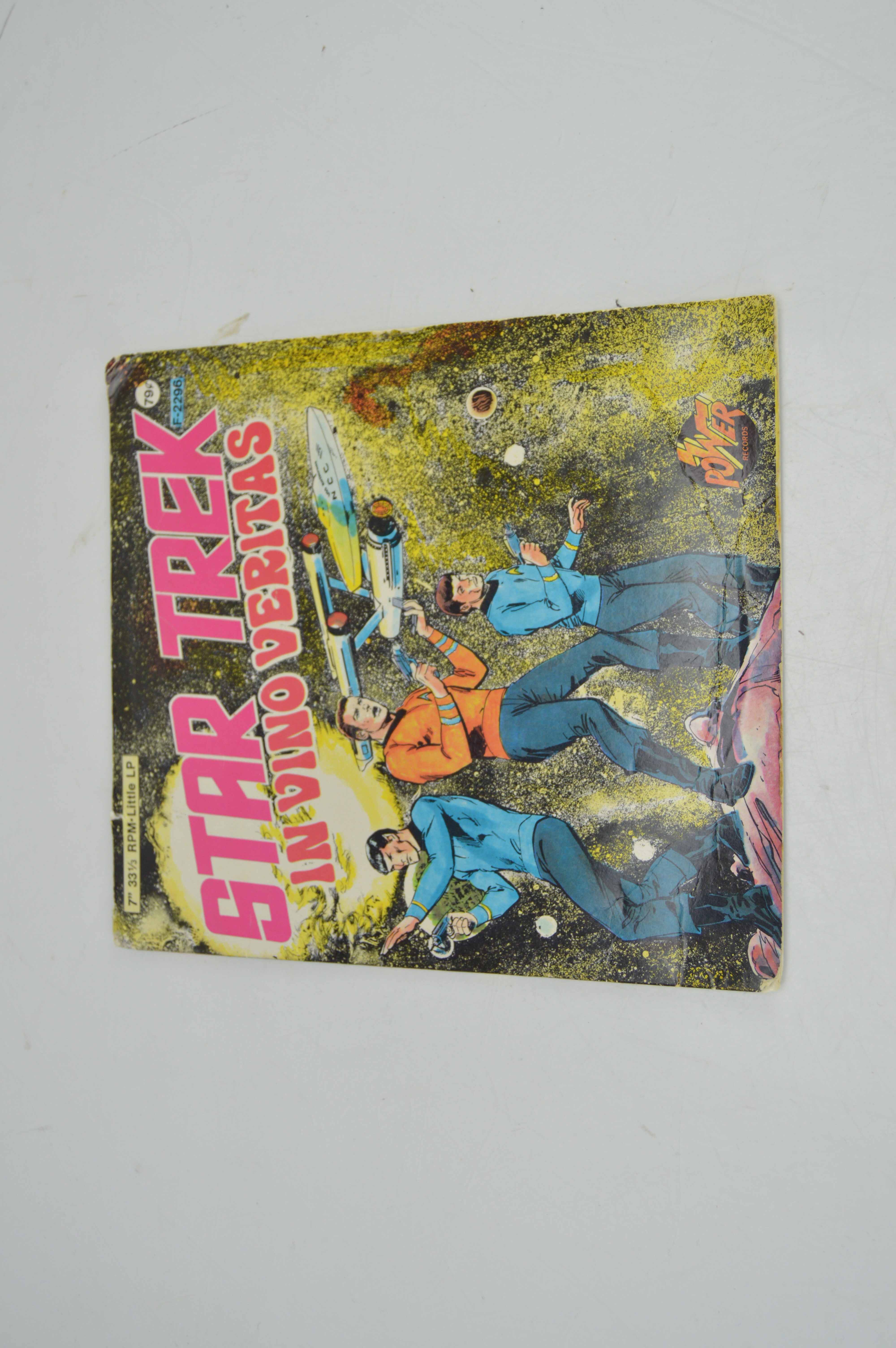 Vintage Star Trek Read Along Booklet and 33 1/2 LP