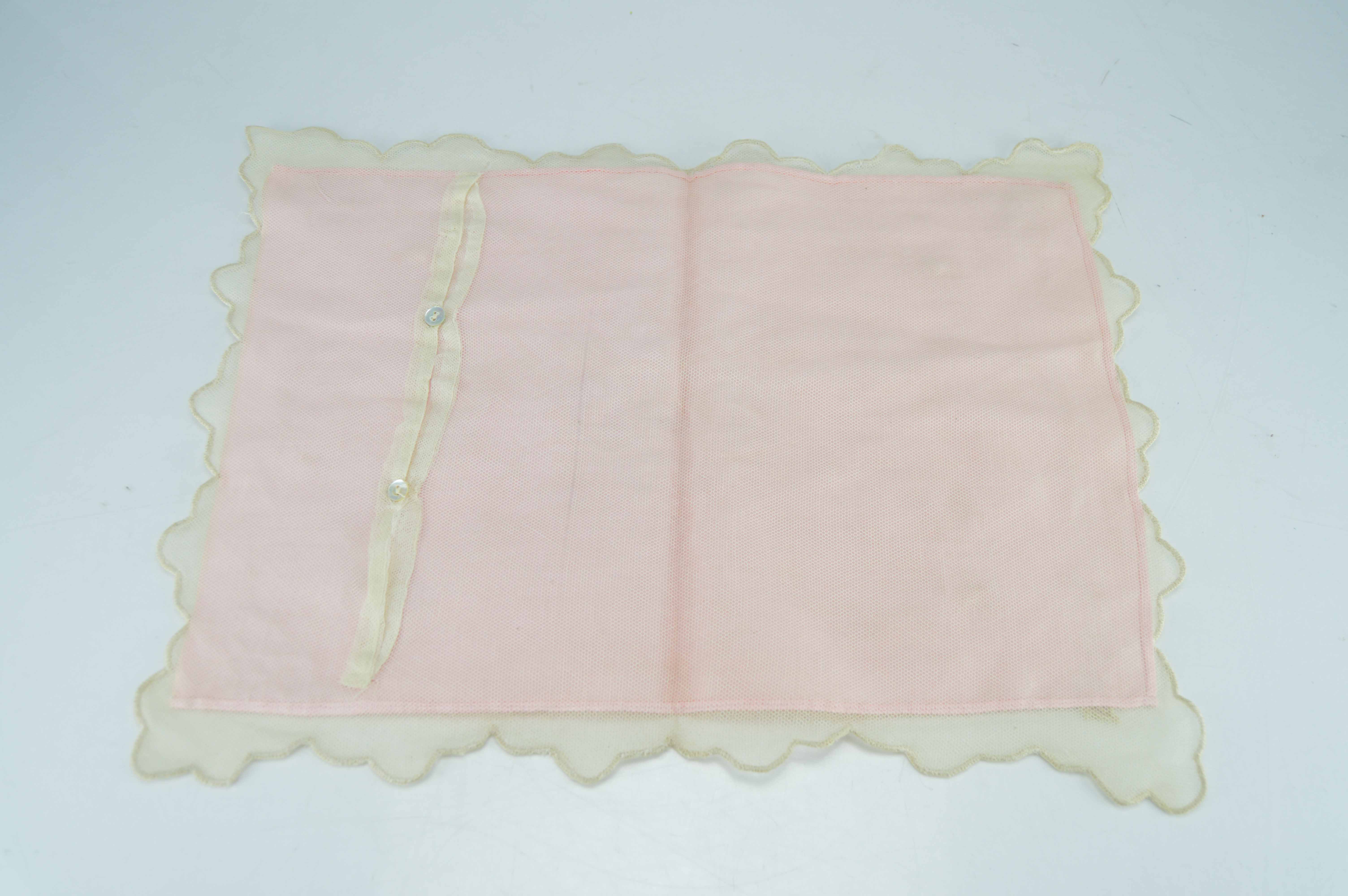 Vintage Pink Pillow Case And Matching Pillow Sham
