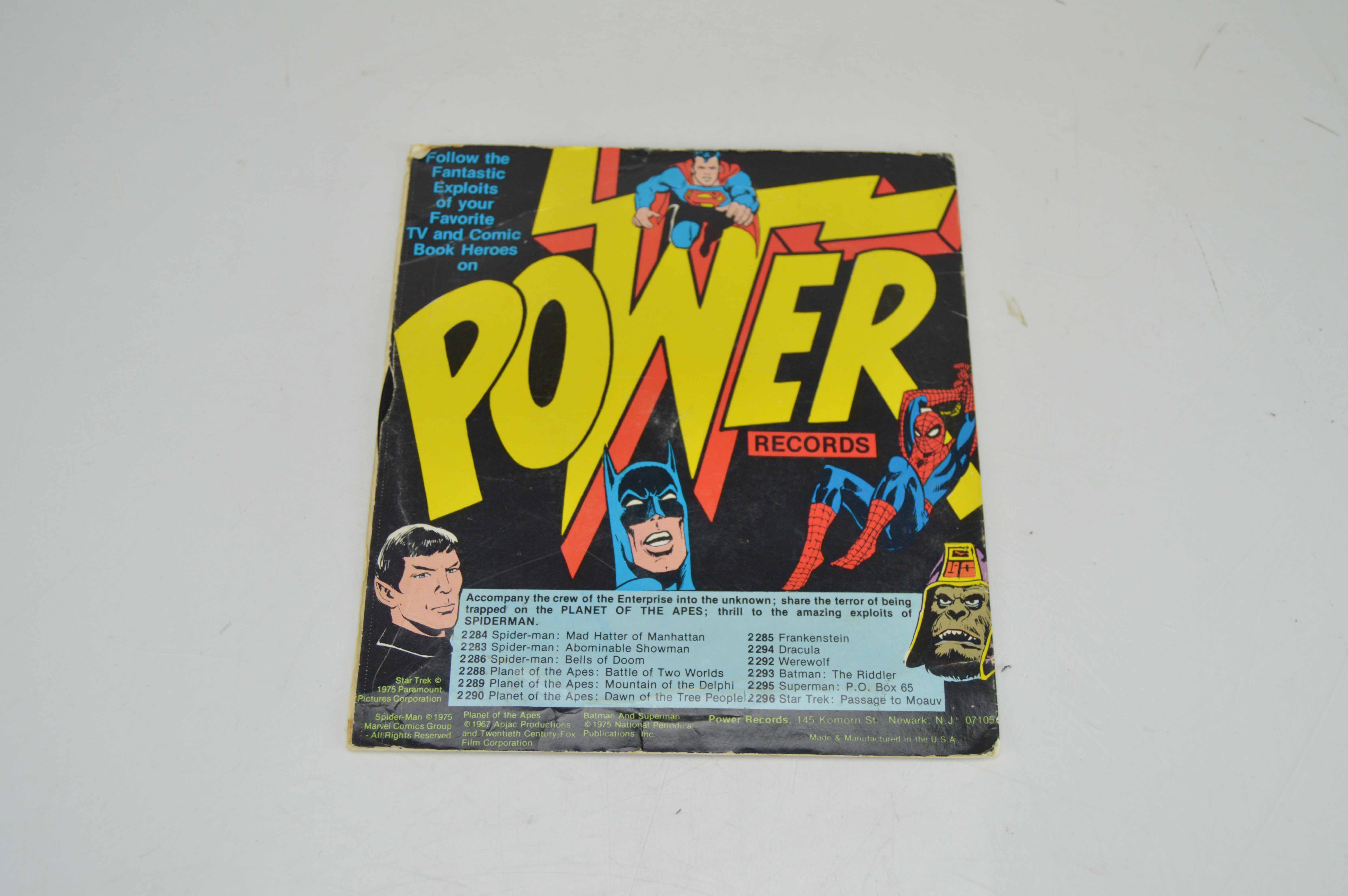 Vintage Star Trek Read Along Booklet and 33 1/2 LP