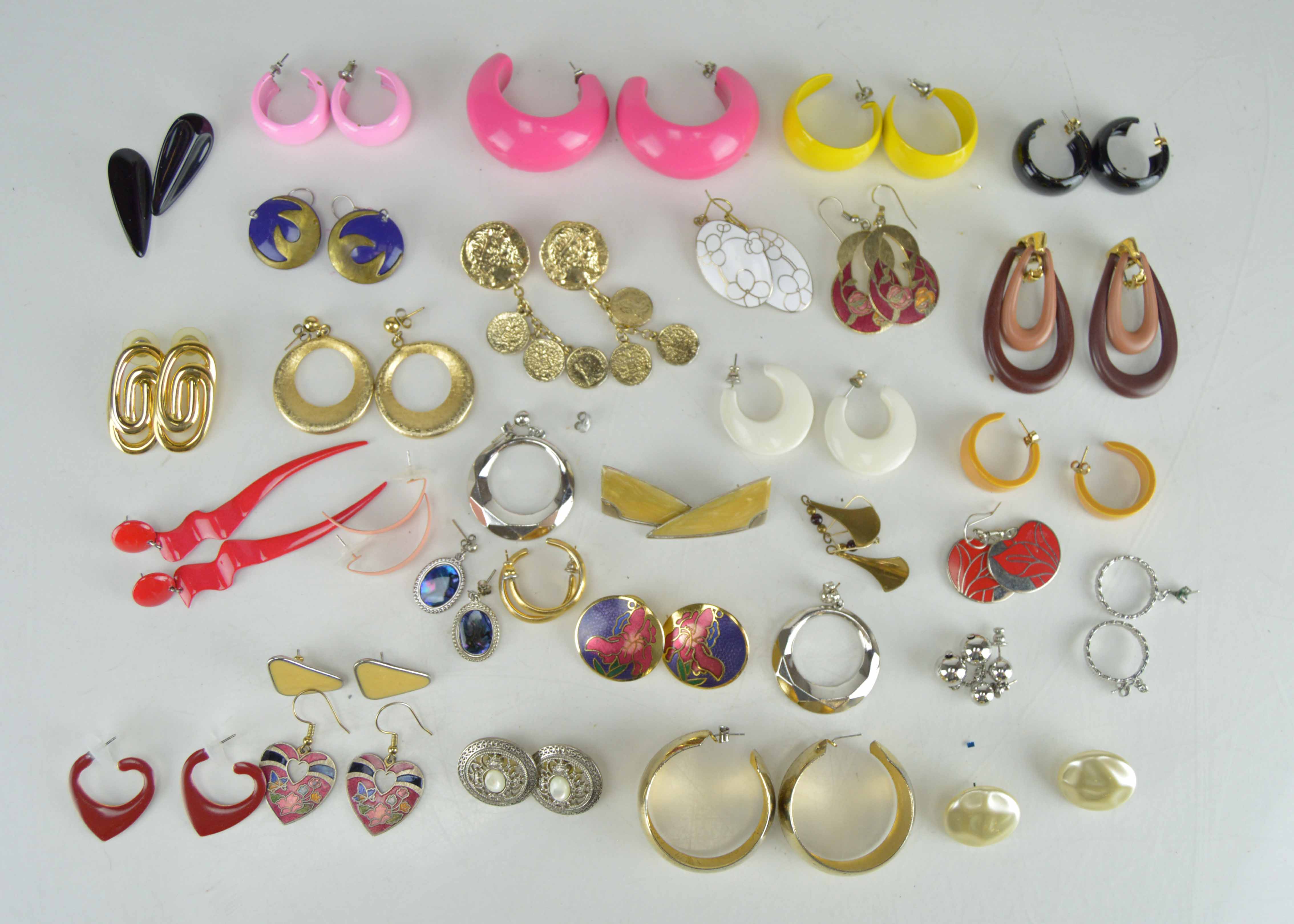 Vintage Assortment Of Earrings
