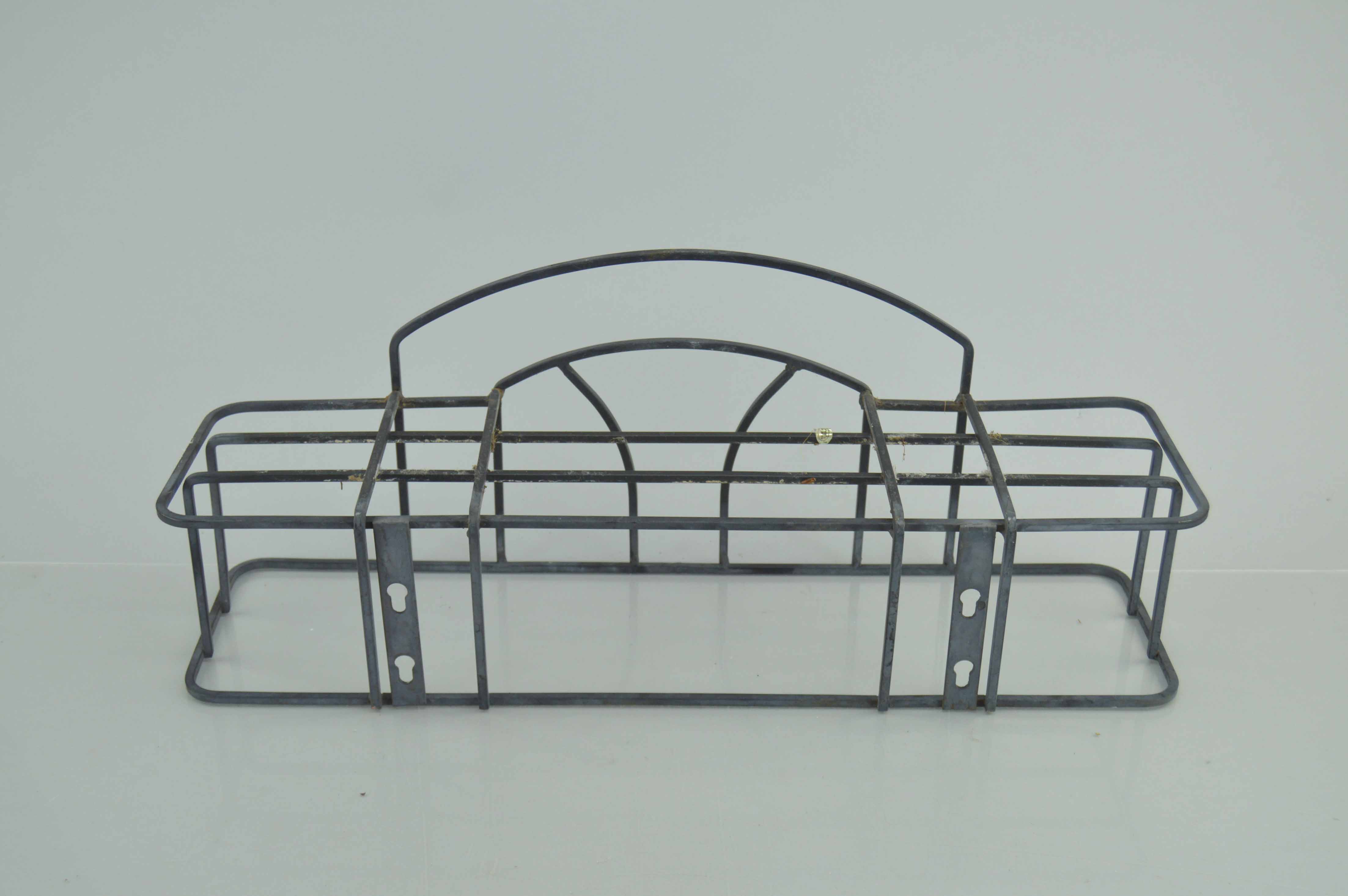 Trio of Cast Iron Garden Window Boxes