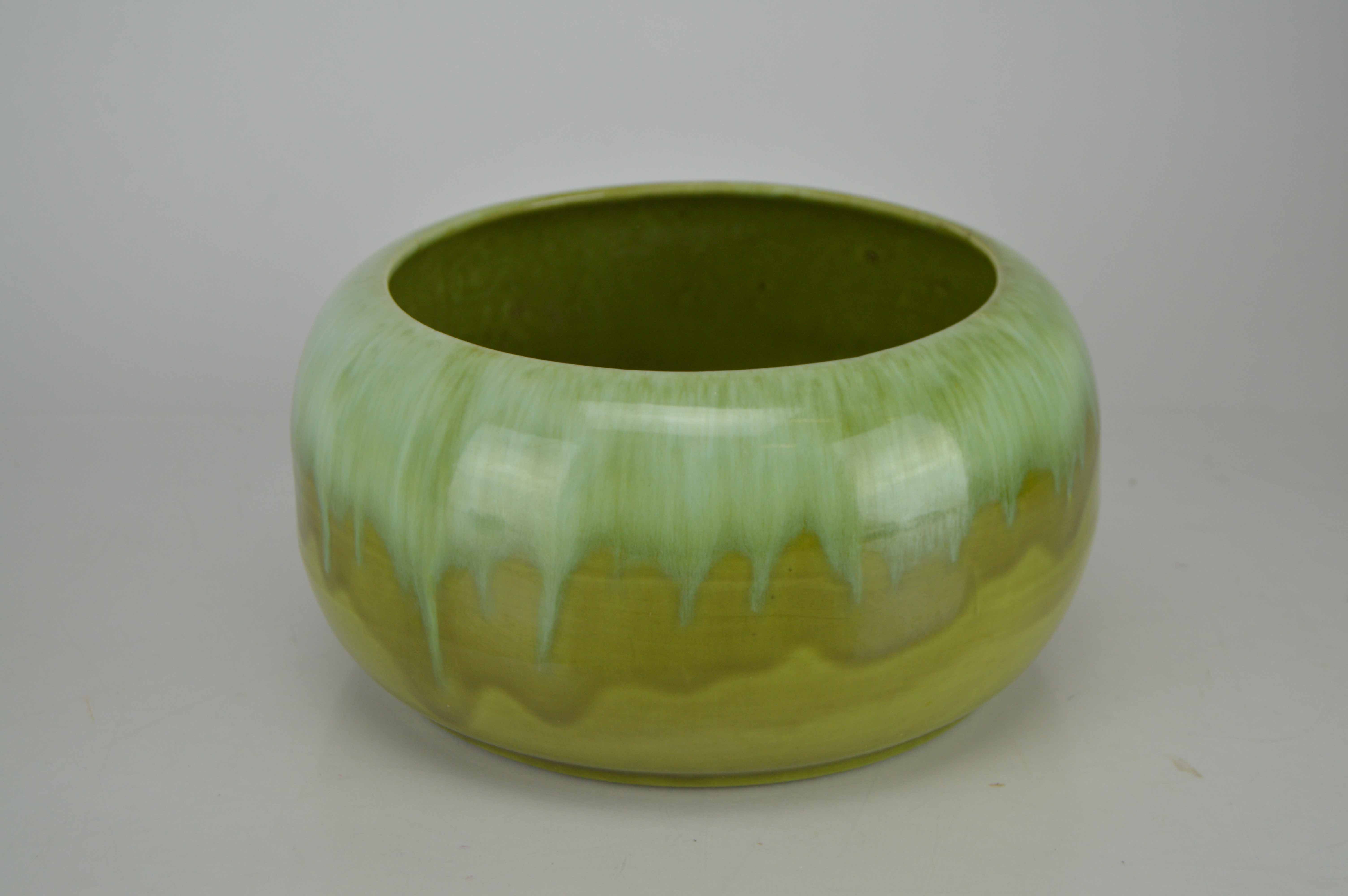 Antique Weller Ceramic Pitcher and Vintage Jenkins Ceramics Bowl