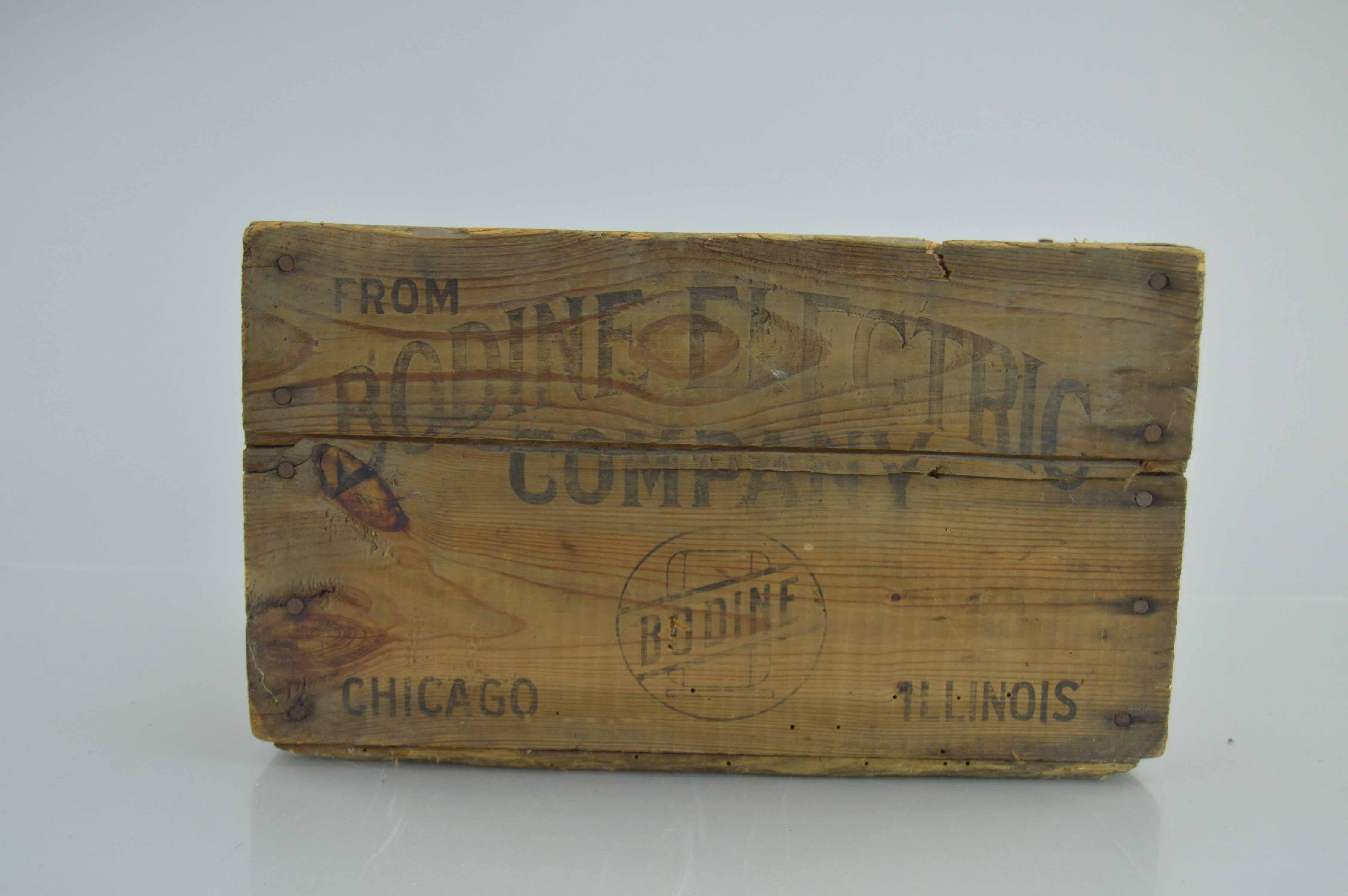 Assortment Of Vintage Wooden Crates With Advertisements