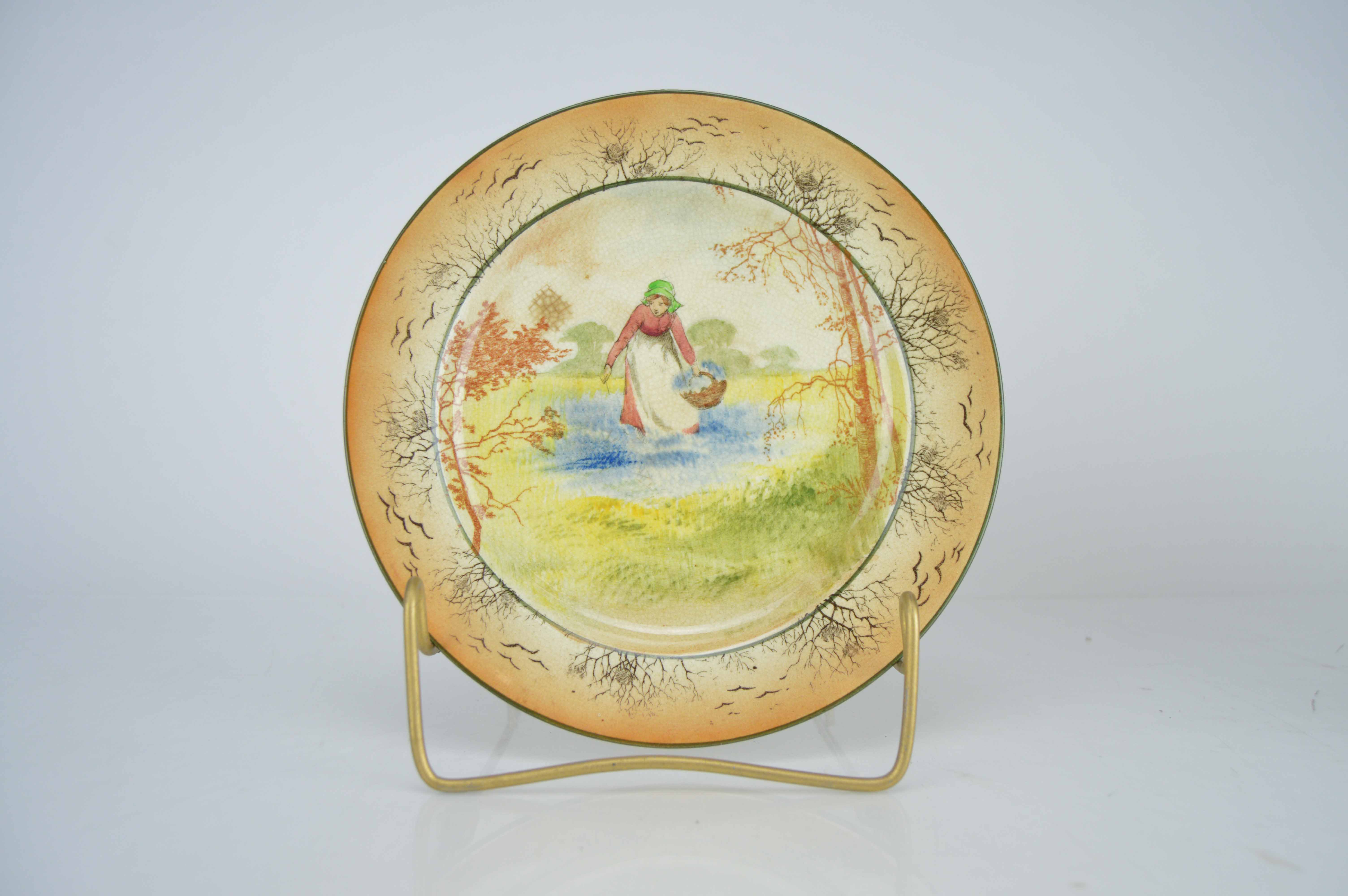 Antique Royal Doulton China Plates