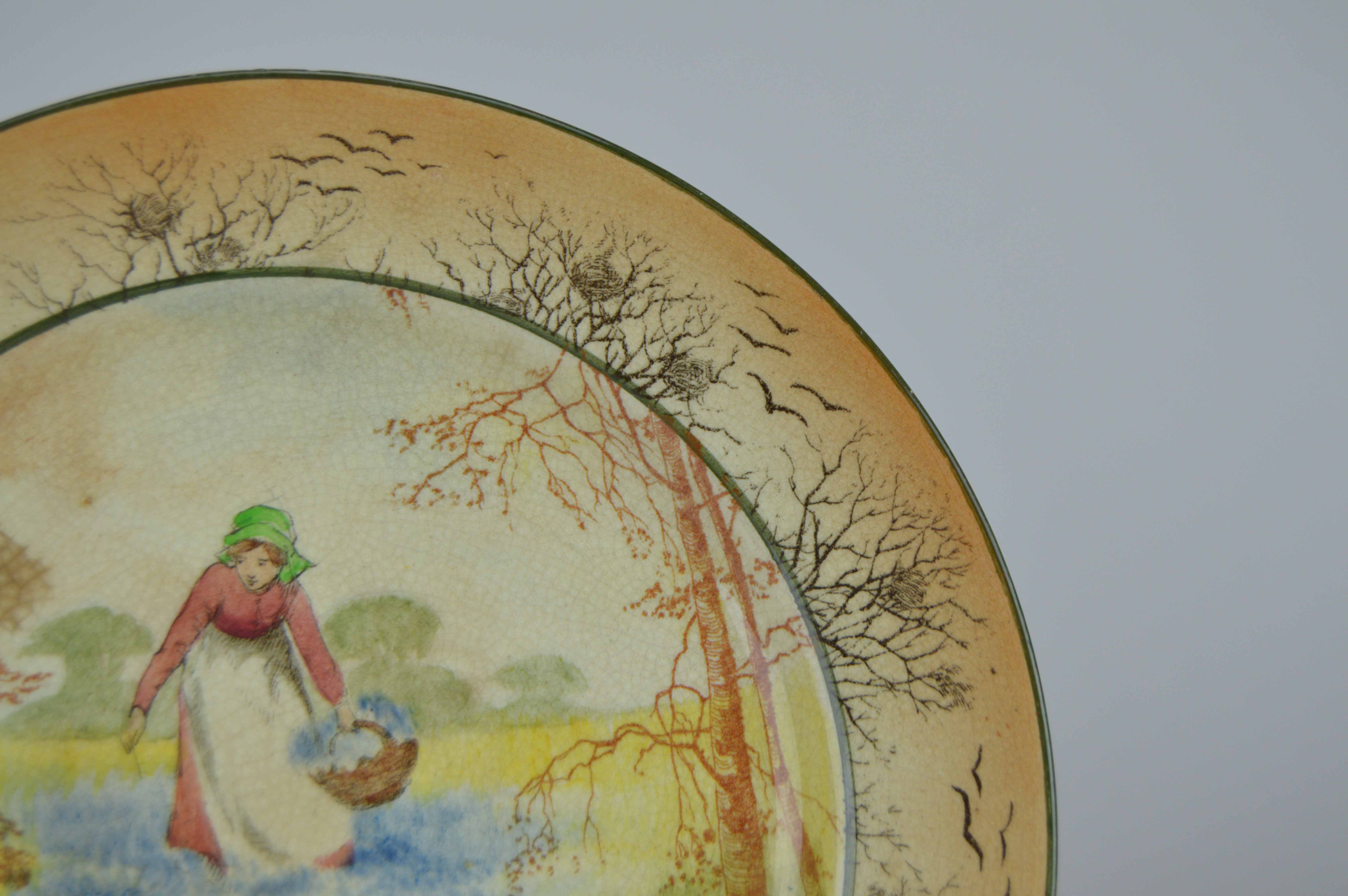 Antique Royal Doulton China Plates