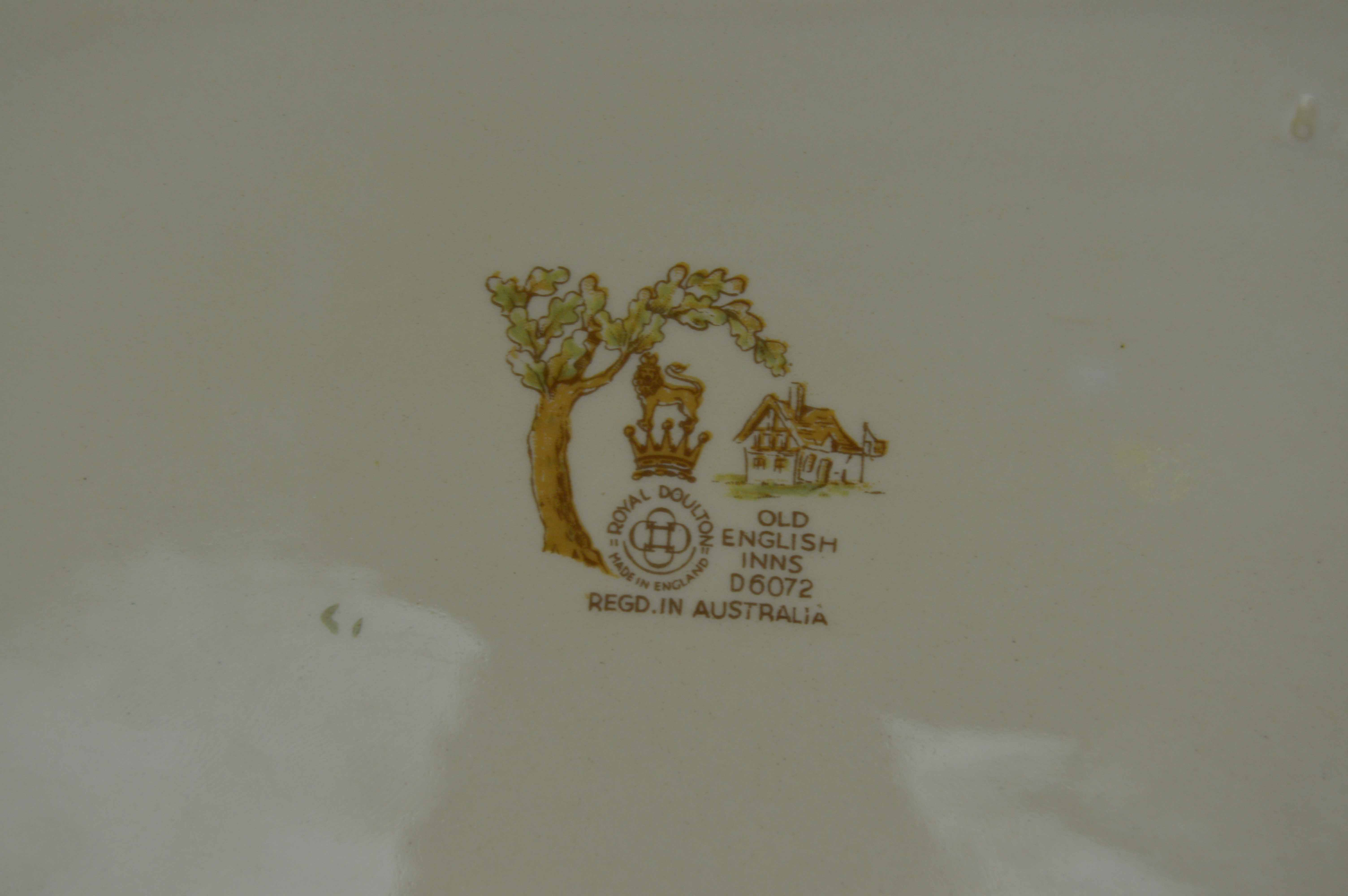 Antique Royal Doulton China Plates