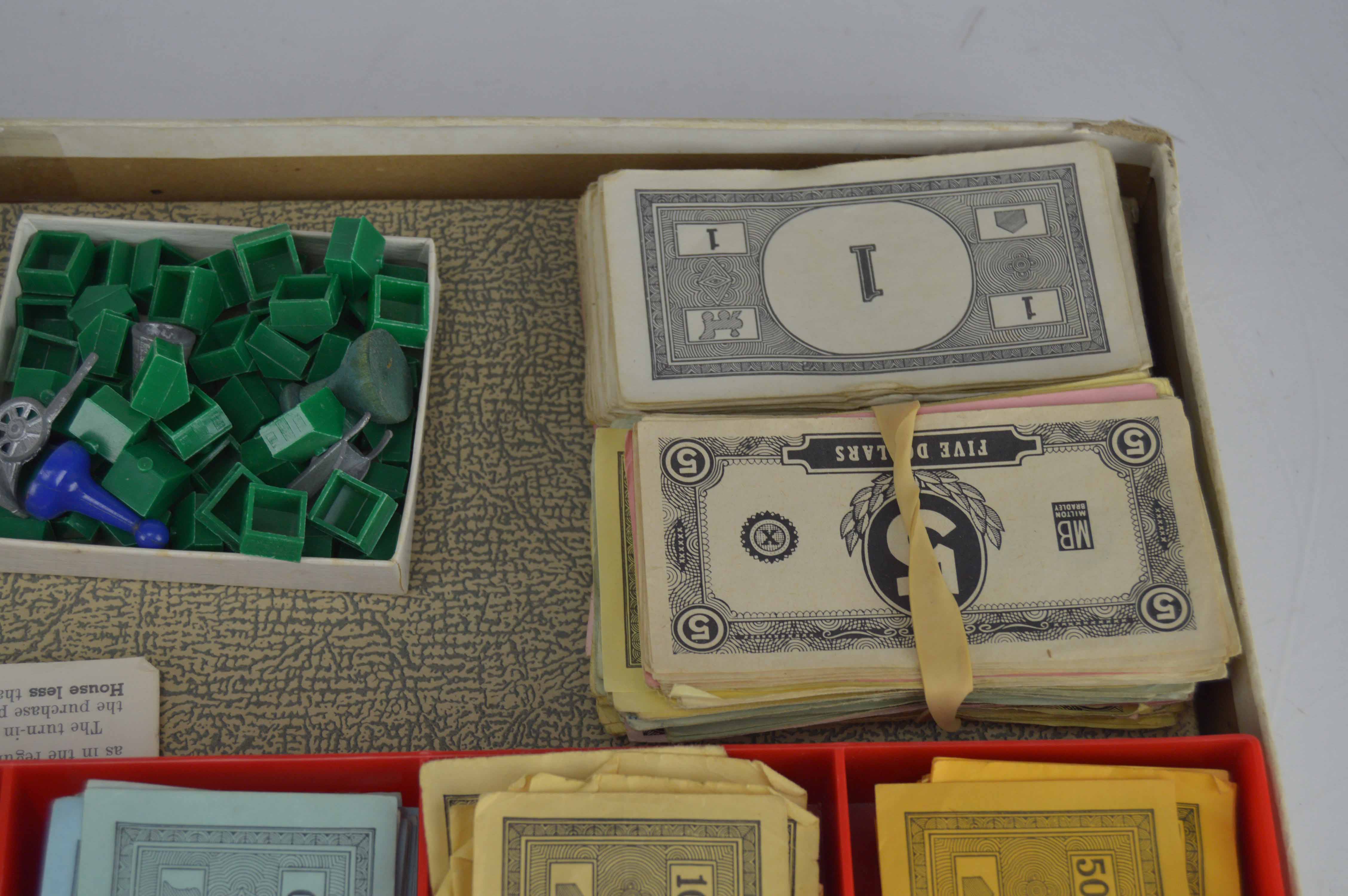 Vintage Parker Brothers Monopoly Game Circa 1961