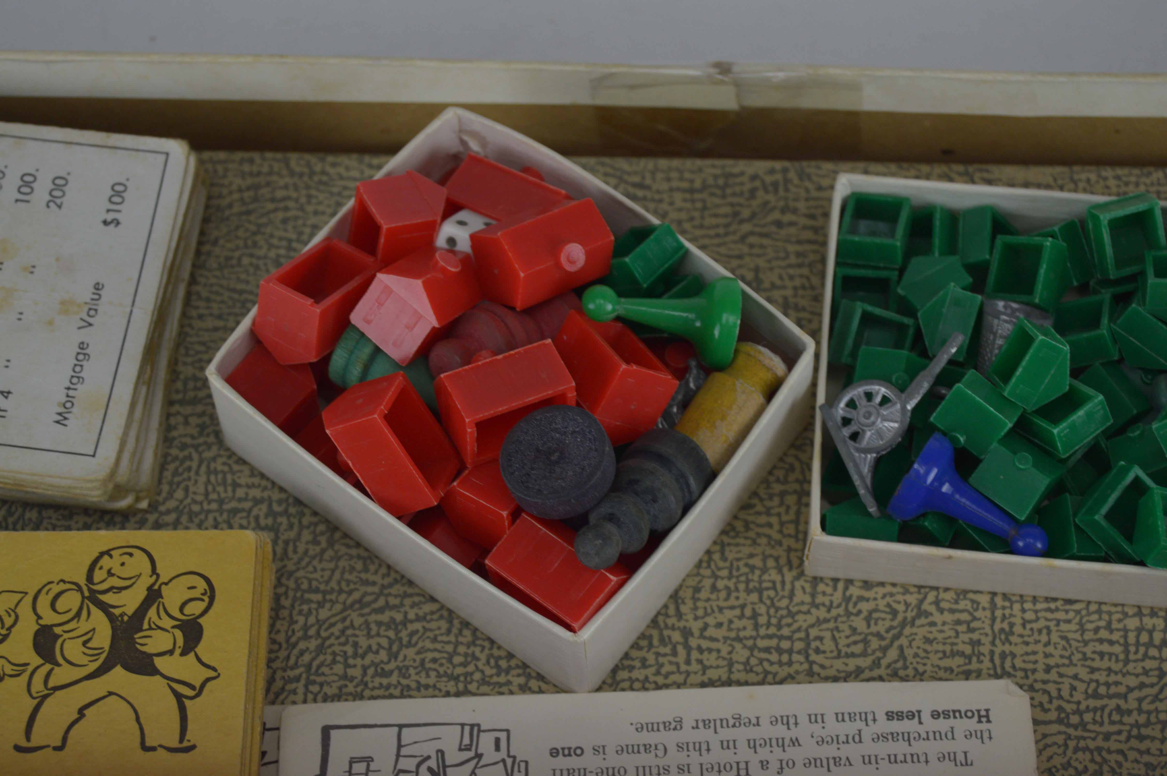 Vintage Parker Brothers Monopoly Game Circa 1961