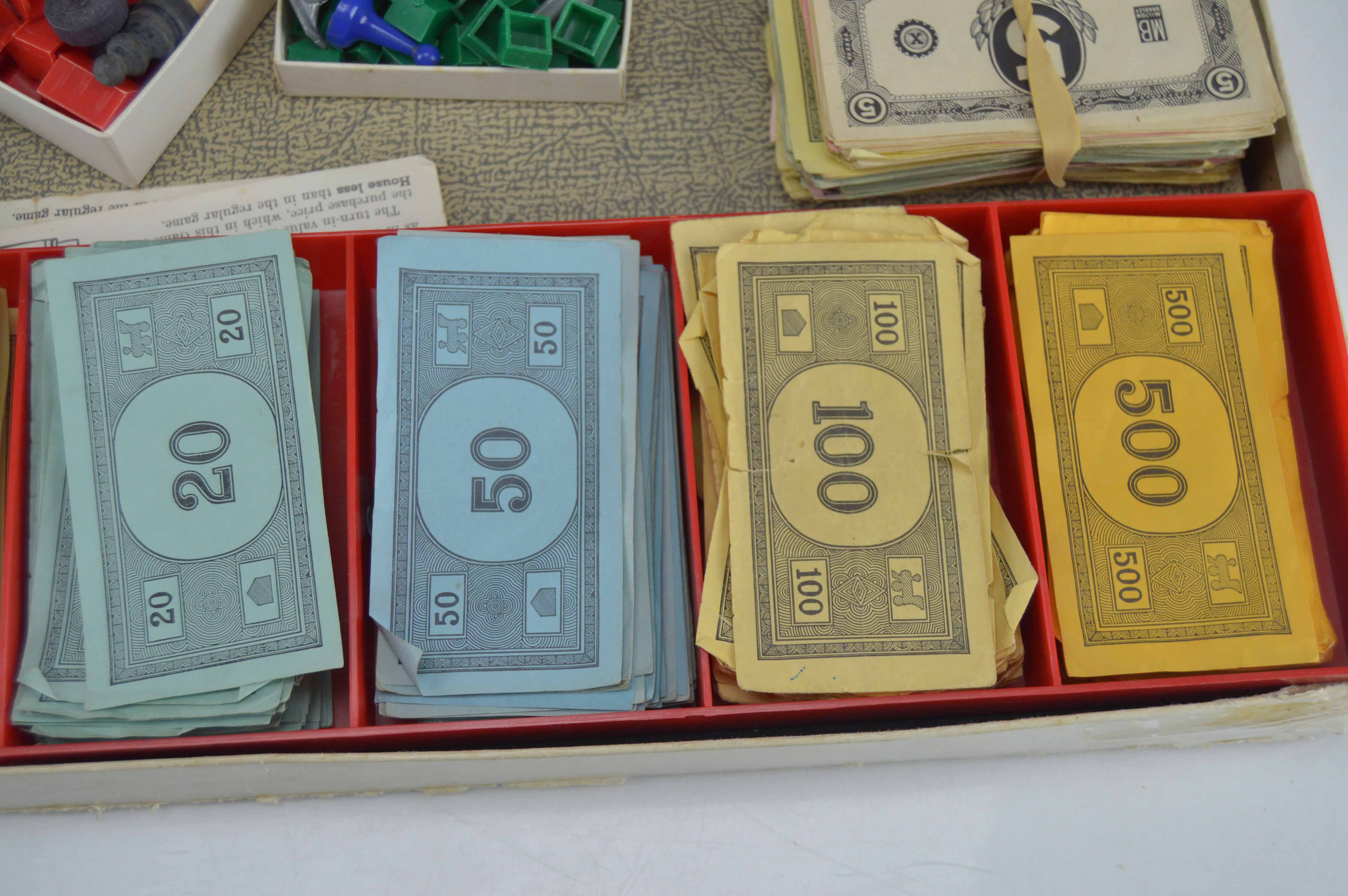 Vintage Parker Brothers Monopoly Game Circa 1961
