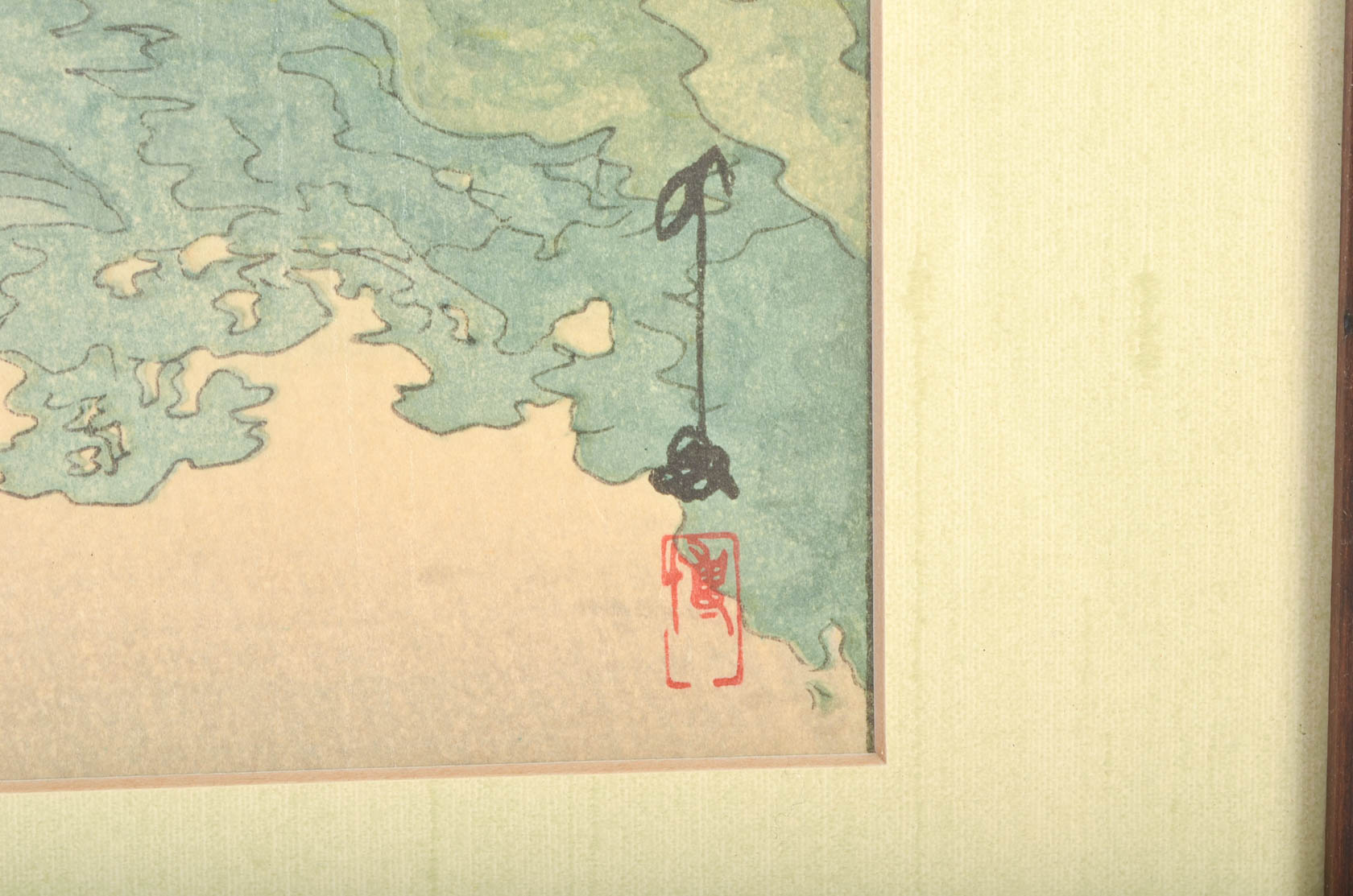 Hiroshi Yoshida Woodblock Print "Kinkaku"