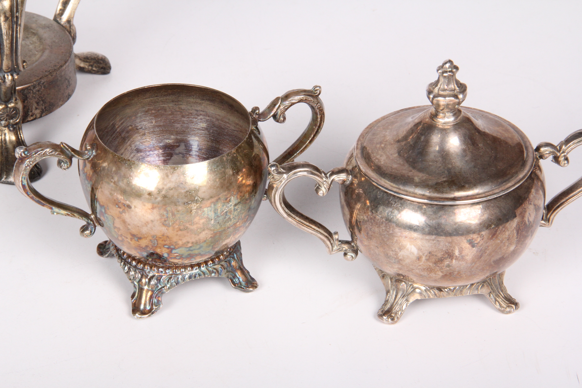 Vintage Glass Coffee Pot With Warmer