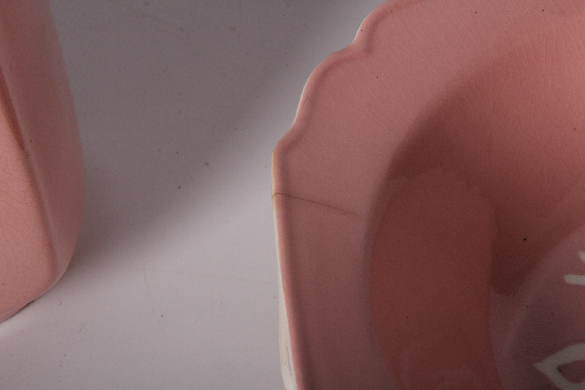 Vintage 1940s Harker Pink Cameron