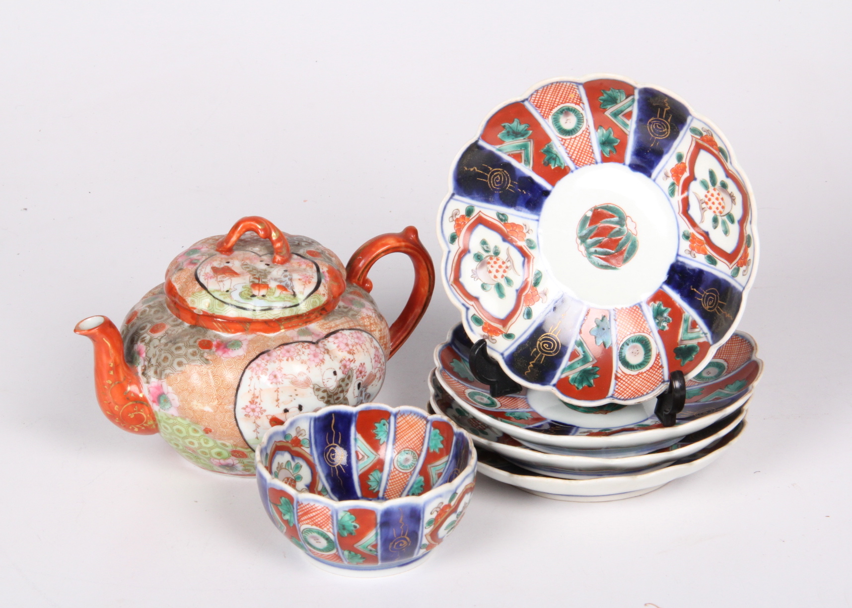 Japanese Style Dishware Grouping