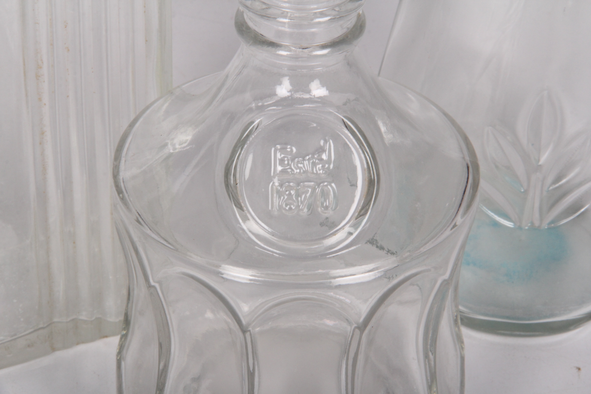 Glass Decanter Trio