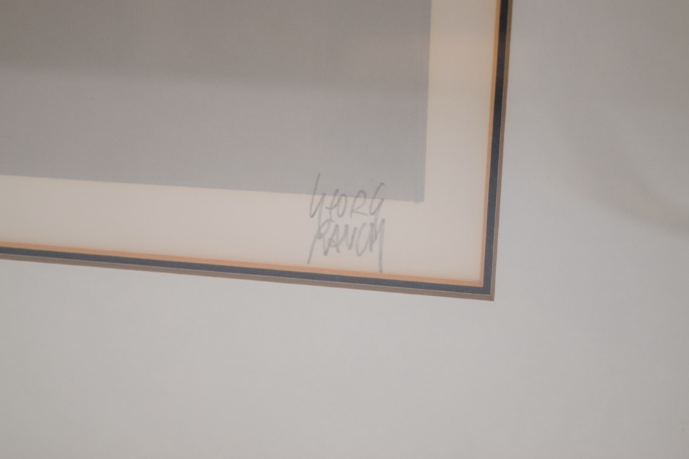 Georg Rauch Signed and Numbered Serigraph