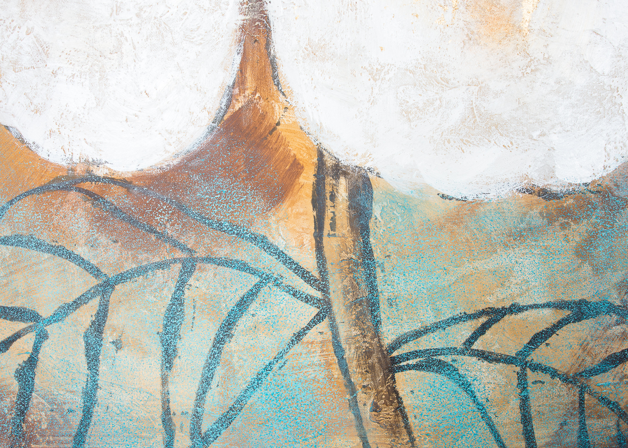 Oil on Stretched Canvas