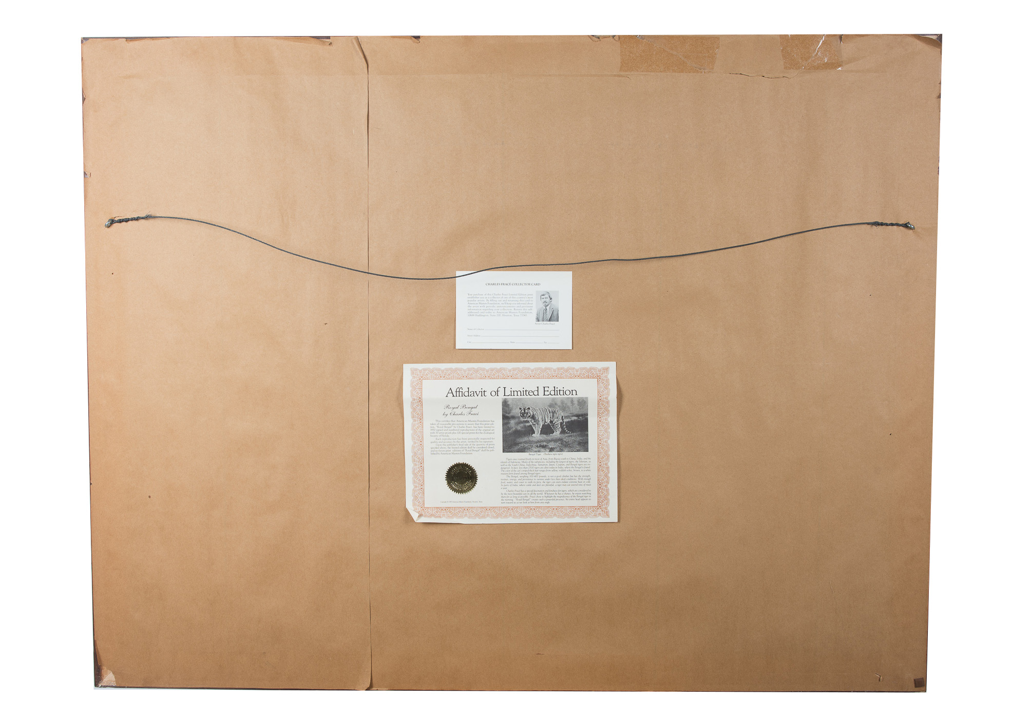 Pair of Signed Charles Frace Lithographs