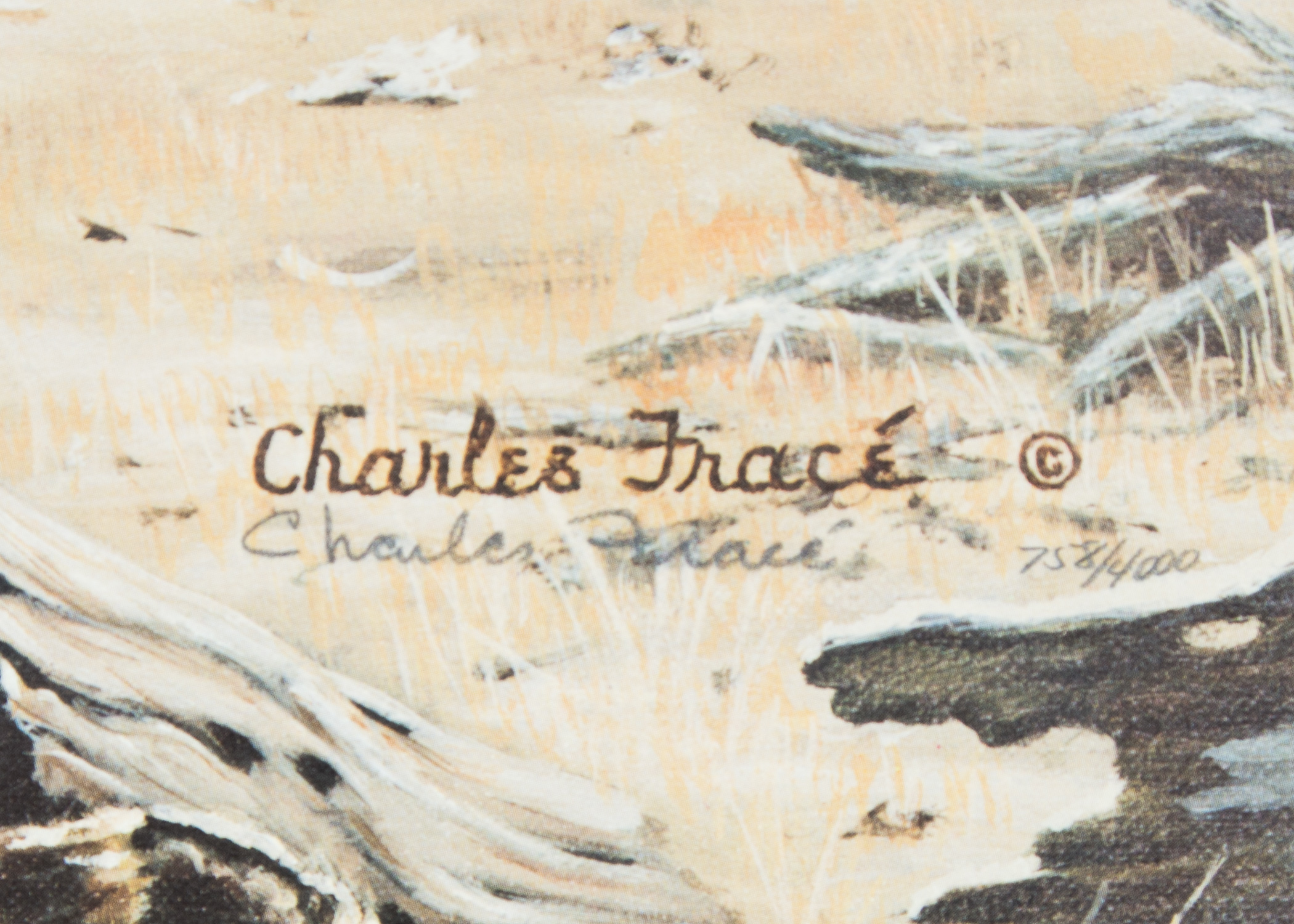 Pair of Signed Charles Frace Lithographs