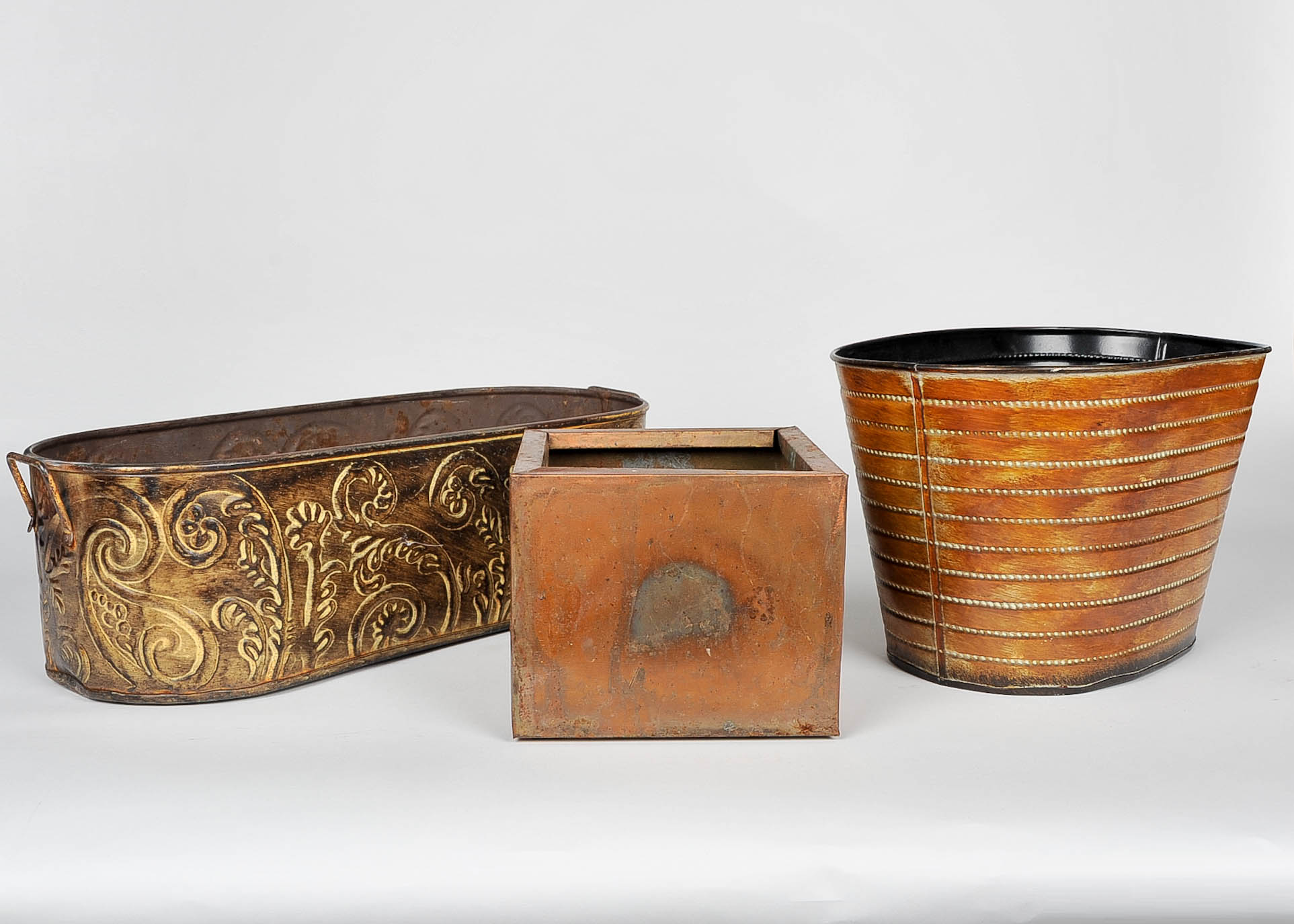 Decorative Tin Baskets