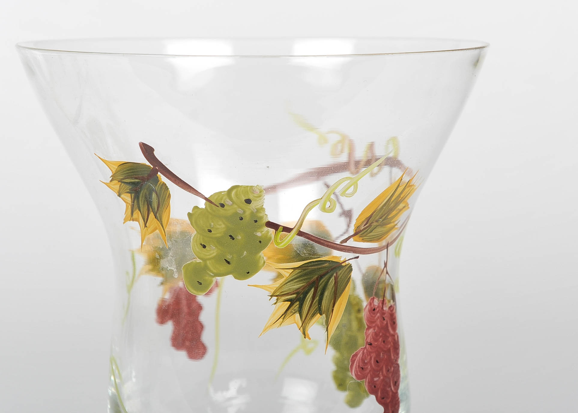 Hand Painted Wine Goblets