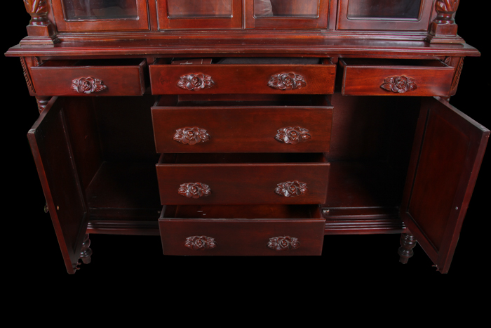 Solid Cherry Wood Hutch Made By Carlton McLendon