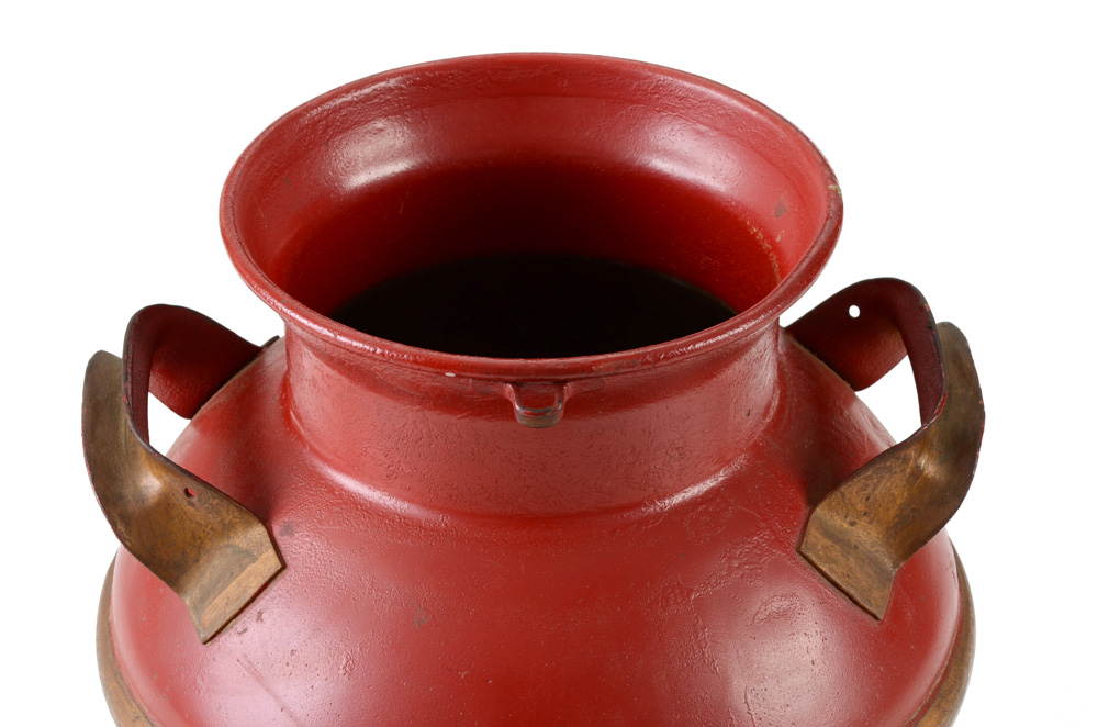 Vintage Painted Milk Can