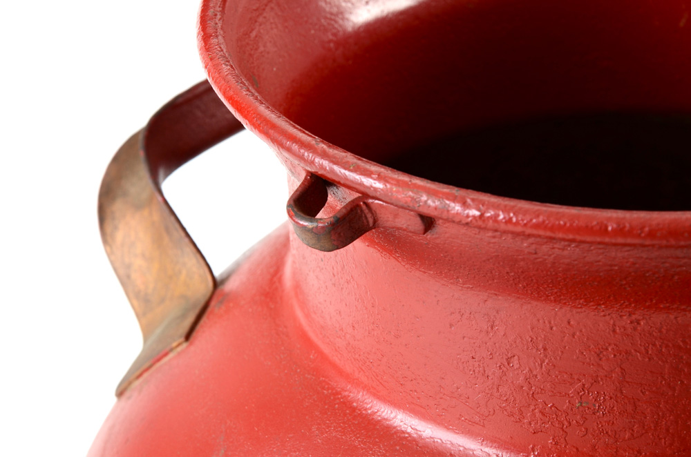 Vintage Painted Milk Can