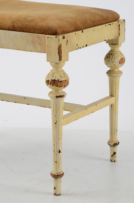 Vintage Vanity Bench