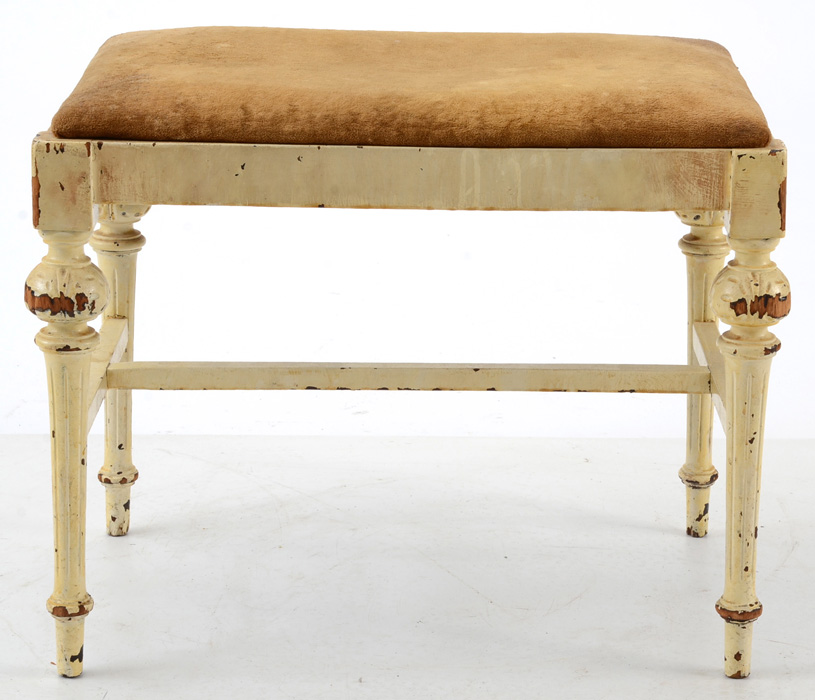 Vintage Vanity Bench