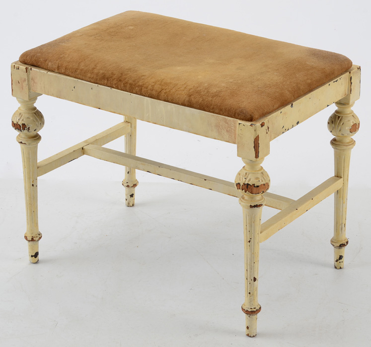 Vintage Vanity Bench