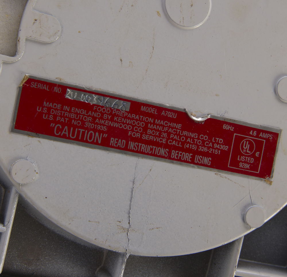 Vintage Kenwood Food Preparation Machine