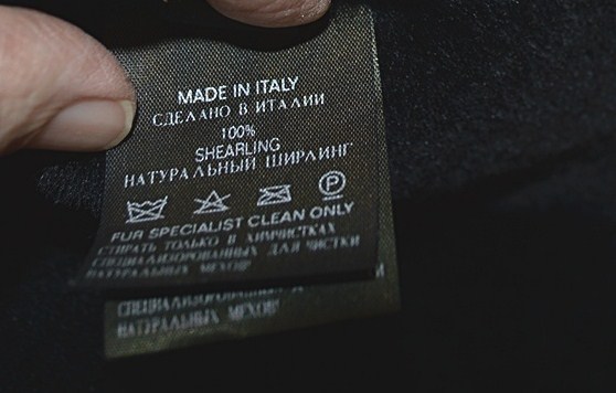 Designer Monica Rindi Italian Shearling and Red Fox Fur Jacket