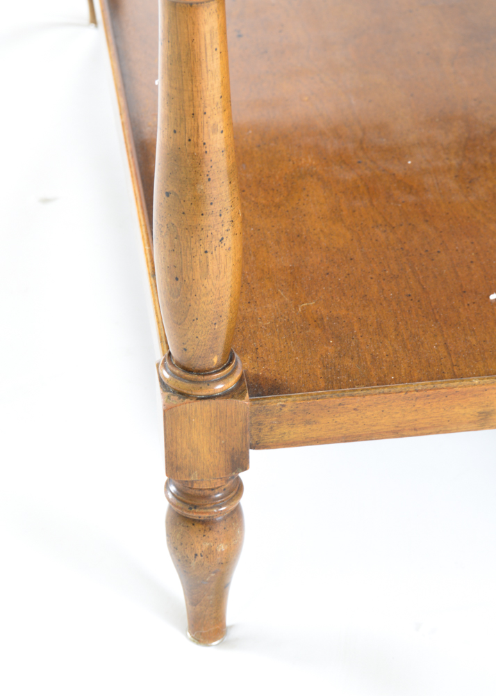 Pair of Three-Tiered End Tables