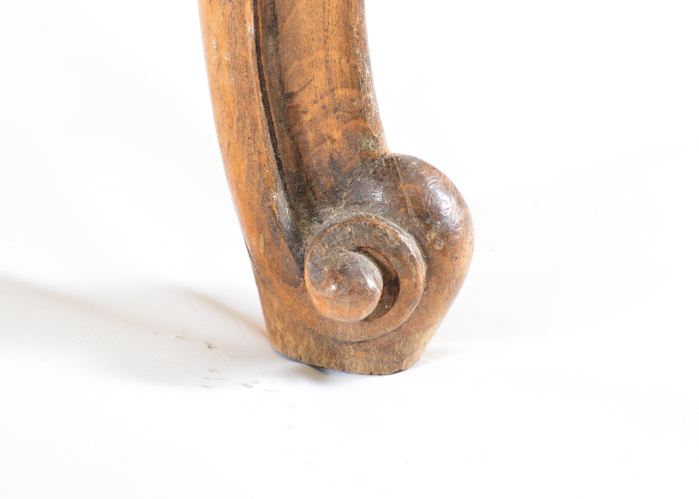 Walnut Pie Crust Coffee Table