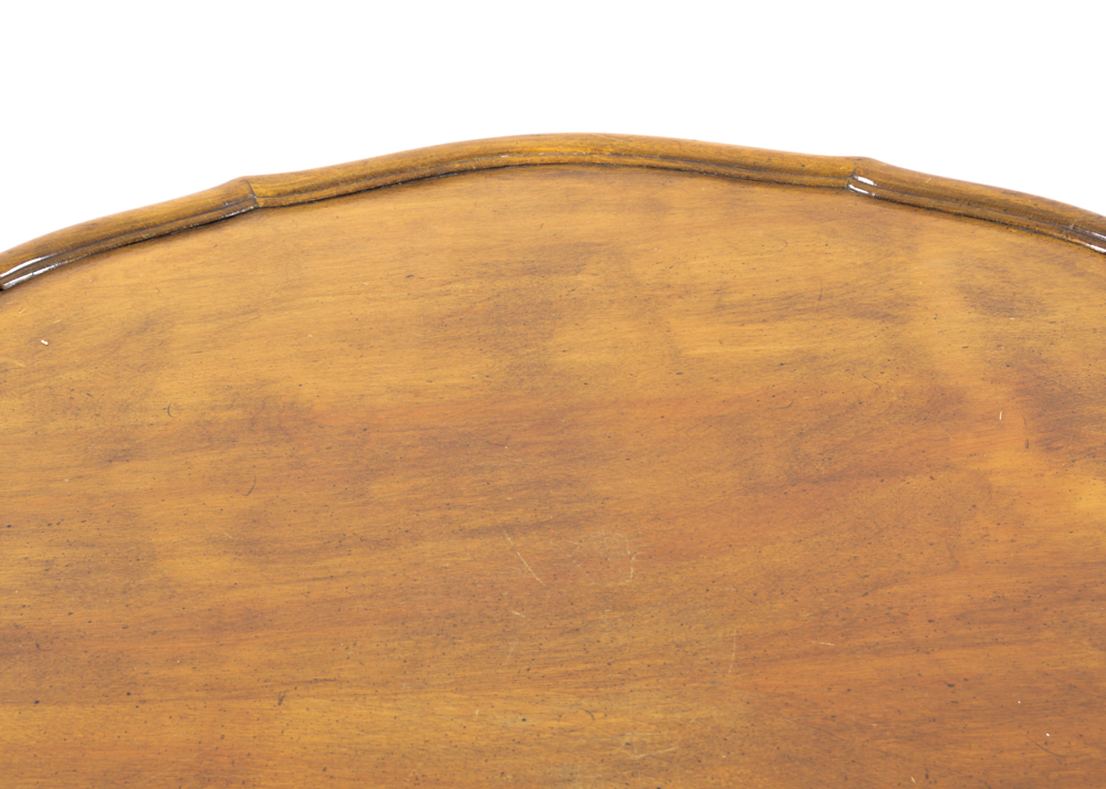 Walnut Pie Crust Coffee Table