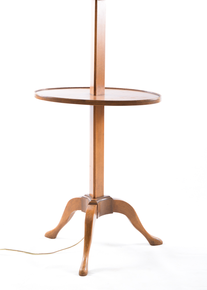 Traditional Floor Lamp with Tin Shade