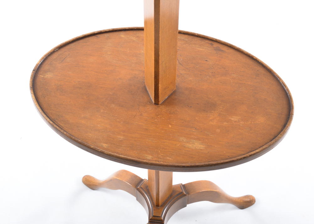 Traditional Floor Lamp with Tin Shade