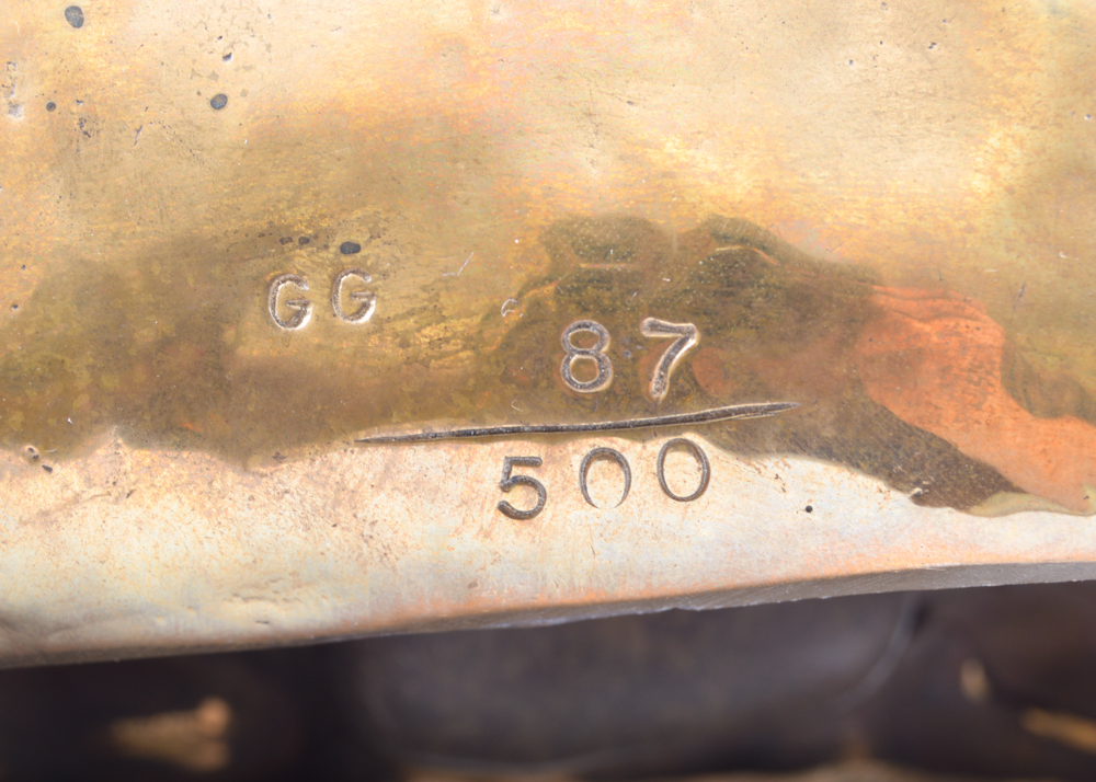 Grouping of Signed and Numbered Brass Animal Figurines