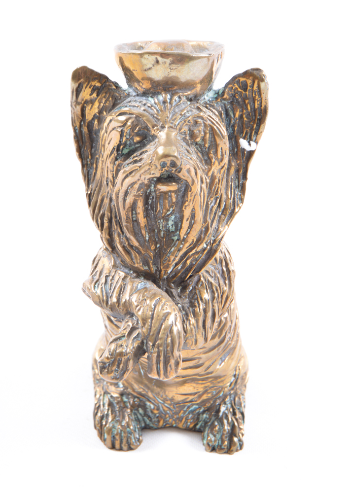 Grouping of Signed and Numbered Brass Animal Figurines