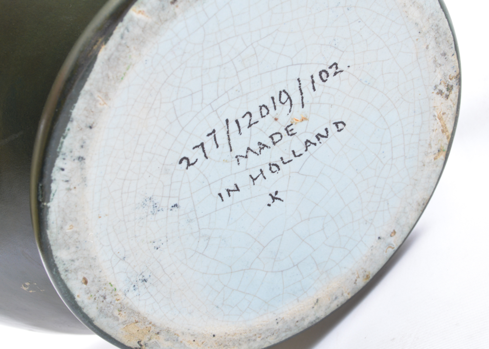 Holland Art Pottery Featuring Fall Leaves